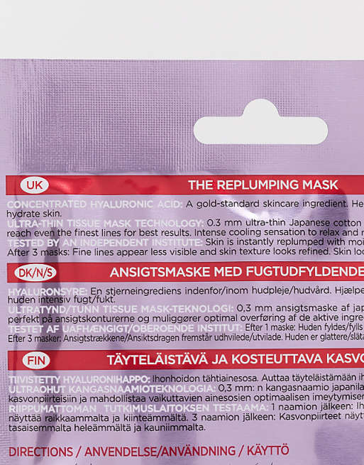L'Oreal Paris Revitalift Filler Replumping Tissue Mask