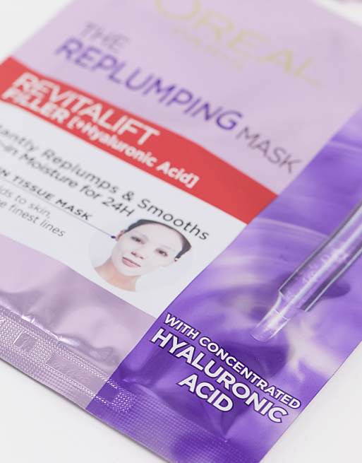 L'Oreal Paris Revitalift Filler Replumping Tissue Mask