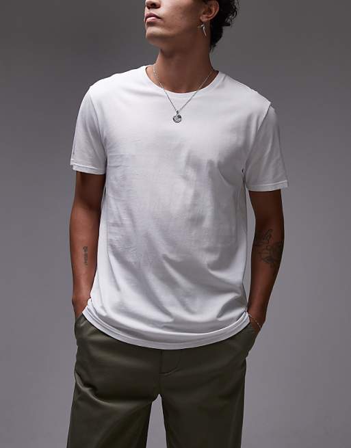Lacoste 3 Pack T-shirt In White