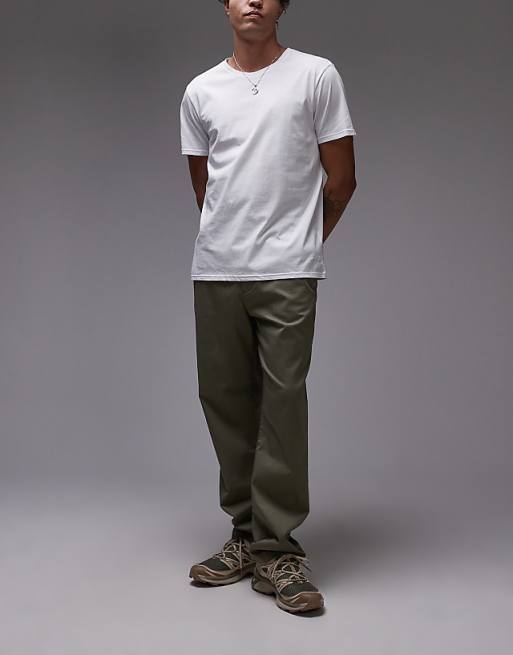 Lacoste 3 Pack T-shirt In White