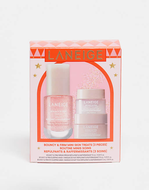 LANEIGE Bouncy & Firm Mini Skin Treats Holiday Gift Set - Saving 14%