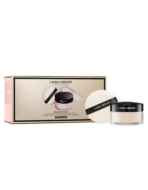 Laura Mericer Indulgent Icons Translucent Loose Setting Powder + Puff - 31% Saving