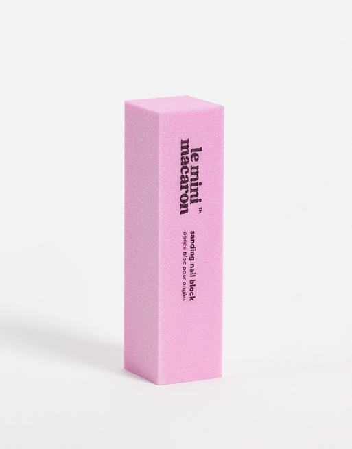 Le Mini Macaron Sanding Nail Block Pink