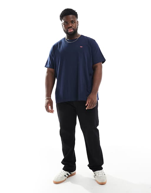 Levi's Big & Tall 501 original straight jeans in black