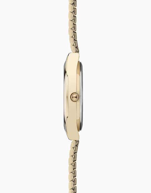 Limit 34mm Mens Round Gold Analogue Watch In Gold