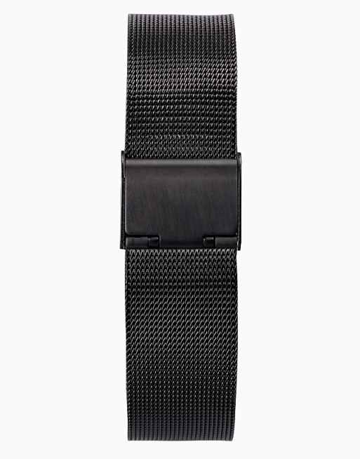 Limit Classic 38mm Mens Round Black Analogue Watch In Black