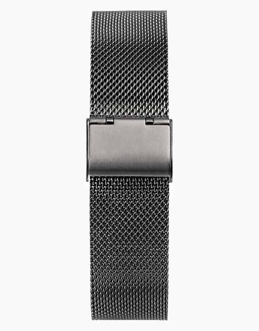 Limit Classic 40mm Mens Round Black Analogue Watch In Black