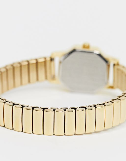 Limit Octagonal Expanding Bracelet Watch In Gold