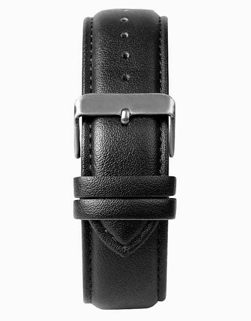Limit Pilot 46mm Mens Round Black Analogue Watch In Black