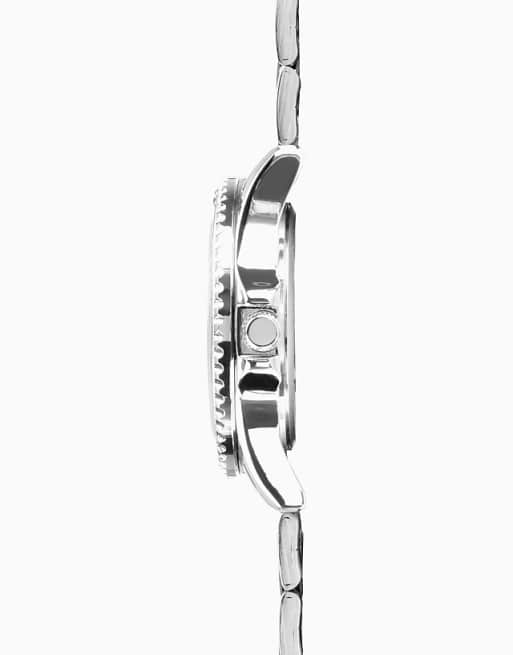 Limit Sports 38mm Mens Round Silver Analogue Watch In Silver