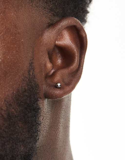 Lost Souls 4mm ball stud earring in stainless steel