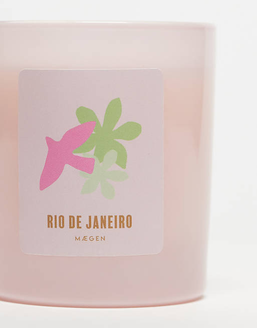 MAEGEN X ASOS Exclusive Rio De Janeiro Candle - Coconut Pineapple & Sun