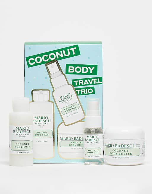 Mario Badescu Coconut Body Travel Trio