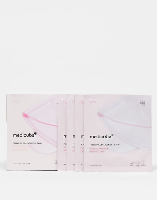 MEDICUBE PDRN Pink Collagen Gel Mask Box X4