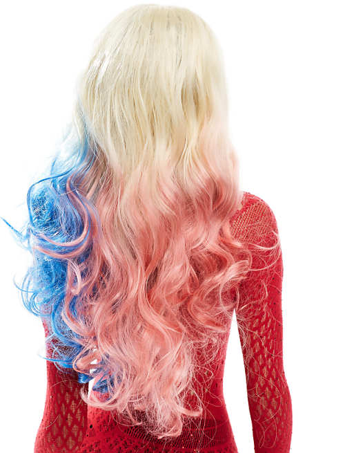 My Accessories Halloween Harley Quinn Wig
