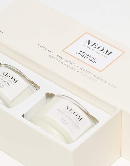 NEOM Wellbeing Candle Trio - 20% Saving