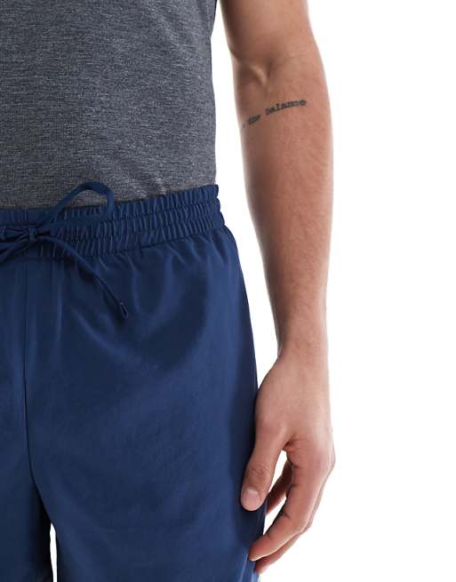 New Balance Essentials 5 Inch Shorts In Navy