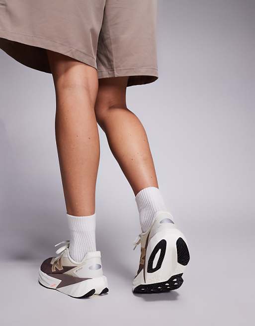 New Balance Fuelcell Rebel V5 Womens Running Trainers In Brown And Beige