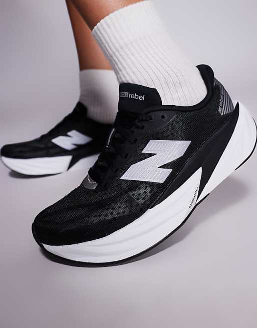 New Balance Fuelcell Rebel V5 Womens Running Trainers In Black