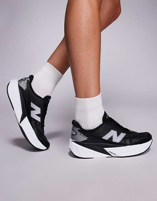 New Balance Fuelcell Rebel v5 womens running trainers in black
