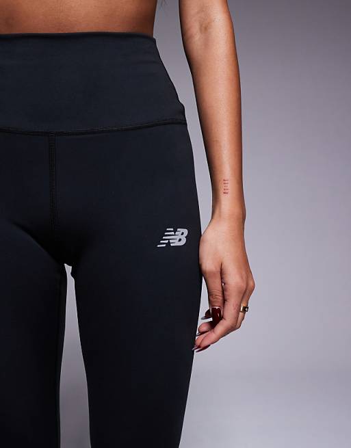 New Balance High Rise Legging In Black