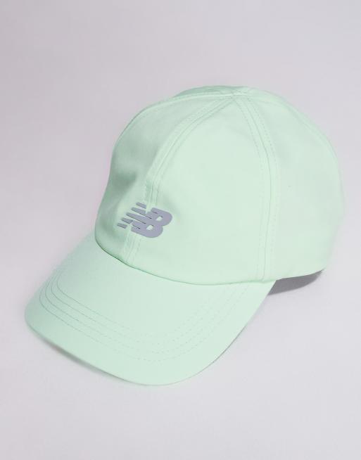 New Balance Performance Cap In Neon Green