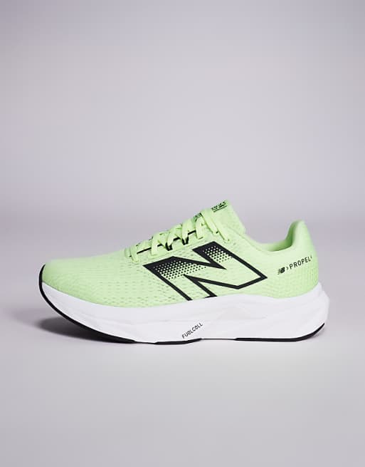 New Balance Propel Running Trainers In Volt Green