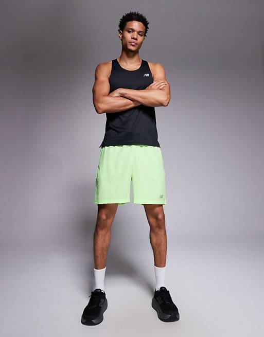 New Balance Sport 7" Shorts In Yellow