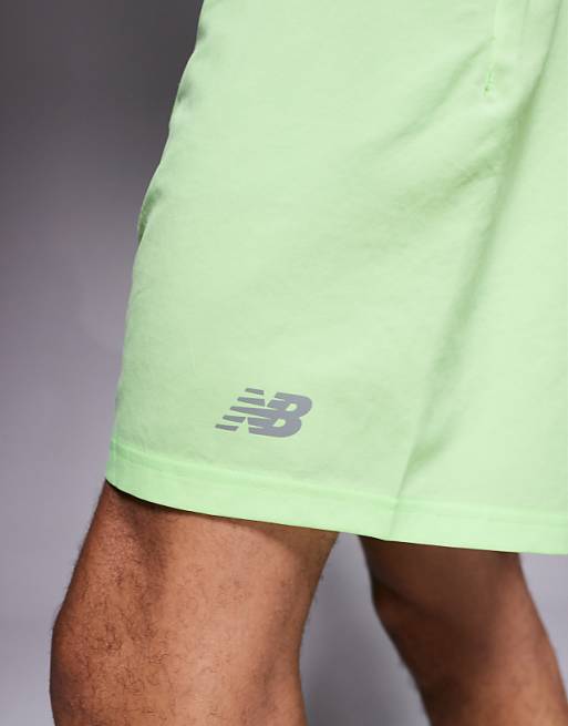 New Balance Sport 7" Shorts In Yellow