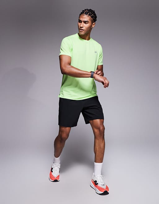 New Balance Sport Essential T-shirt In Yellow