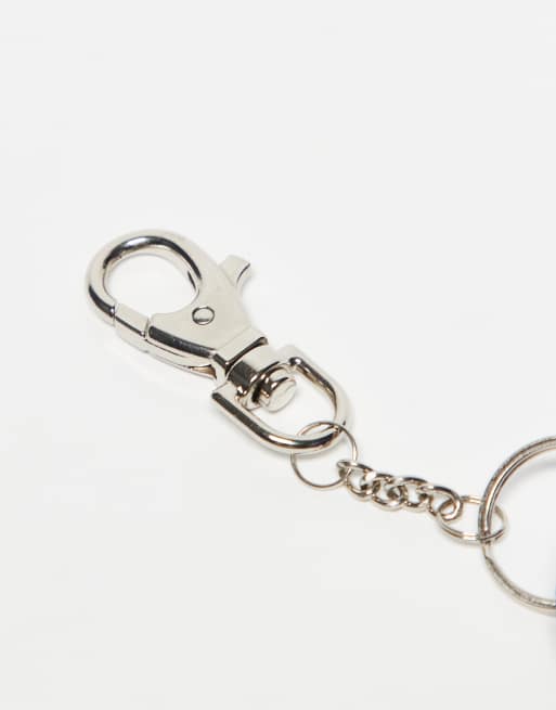 New Era LA Dodgers Mini Cap Keyring Chain In Navy