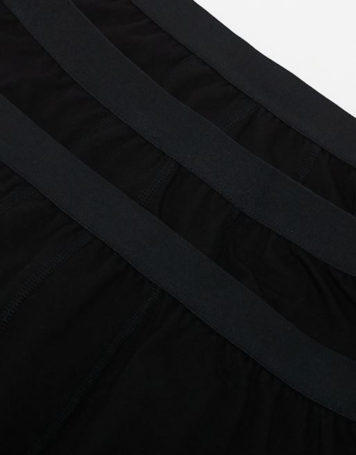 New Look 3 Pack Boxer In Black