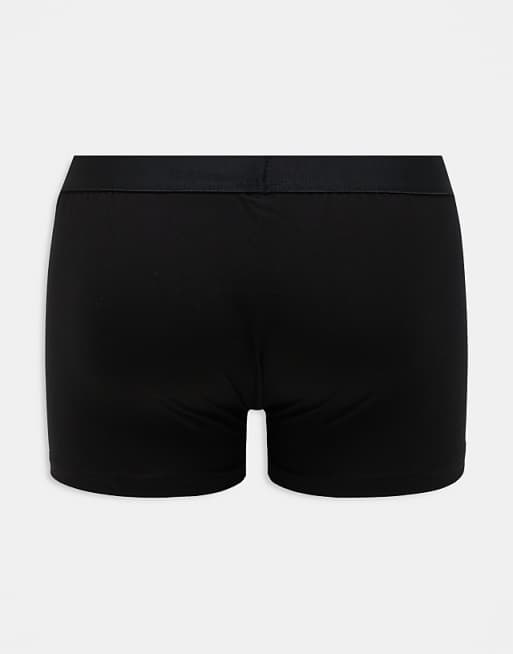 New Look 3 Pack Boxer In Black