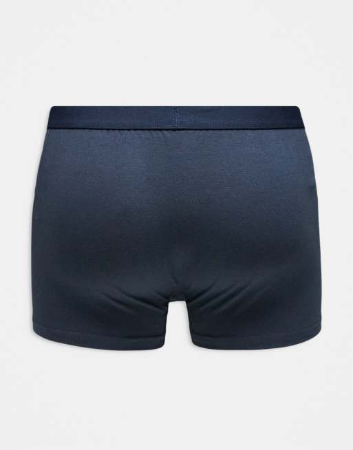New Look 3 Pack Boxers In Navy