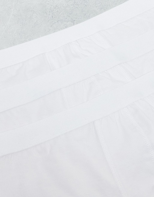 New Look 3 Pack Boxers In White