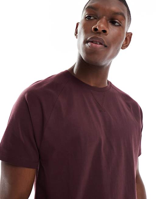 New Look T-shirt And Joggers Pyjama Set In Dark Brown