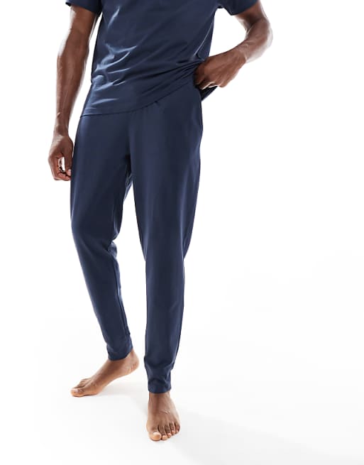 New Look T-shirt And Joggers Pyjama Set In Navy