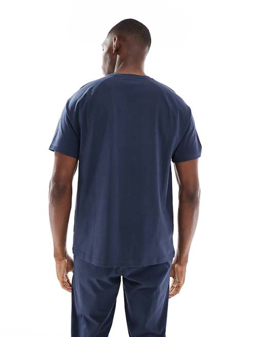 New Look T-shirt And Joggers Pyjama Set In Navy