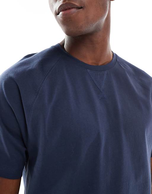 New Look T-shirt And Joggers Pyjama Set In Navy