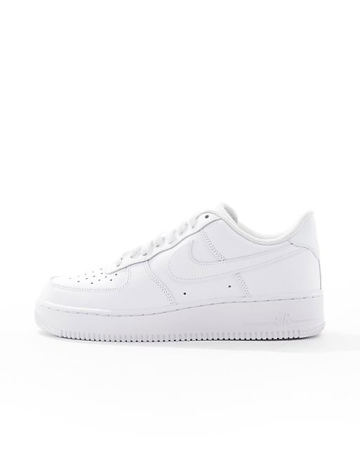 Nike Air Force 1 '07 Trainers In Triple White