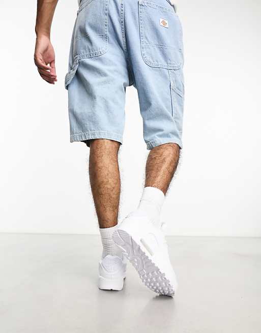 Nike Air Max 90 LTR Trainers In Triple White