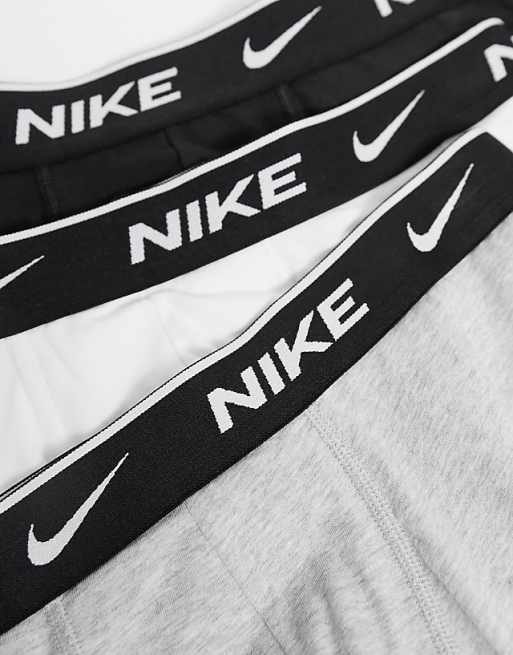 Nike Boxer Brief 3 Pack In Grey
