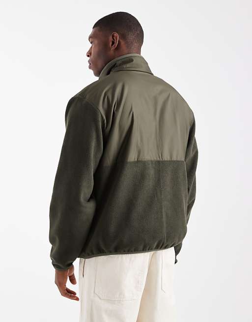 Nike Club Fleece Jacket In Dark Green