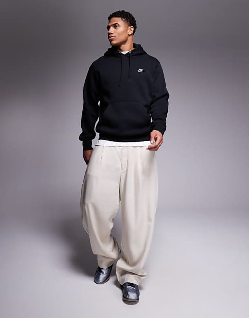 Nike Club Hoodie In Black