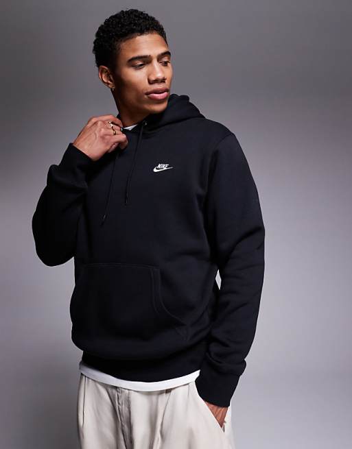 Nike Club hoodie in black