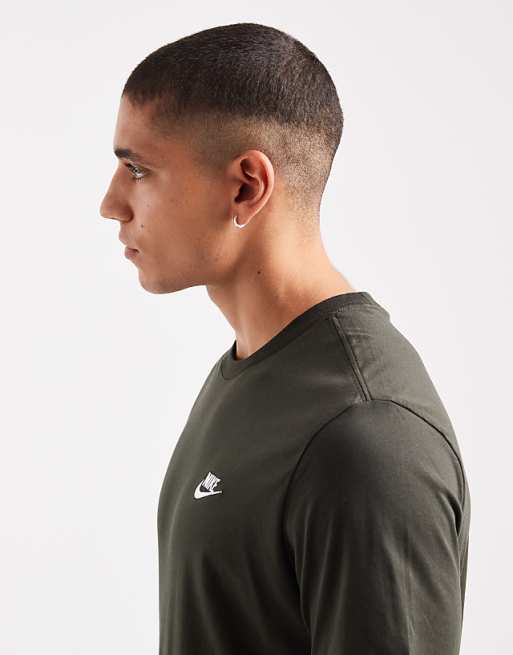 Nike Club T-shirt In Dark Green