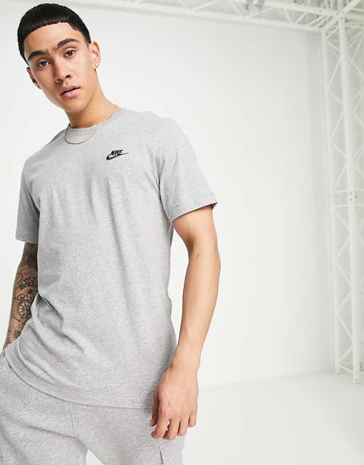 Nike Club T-shirt In Grey