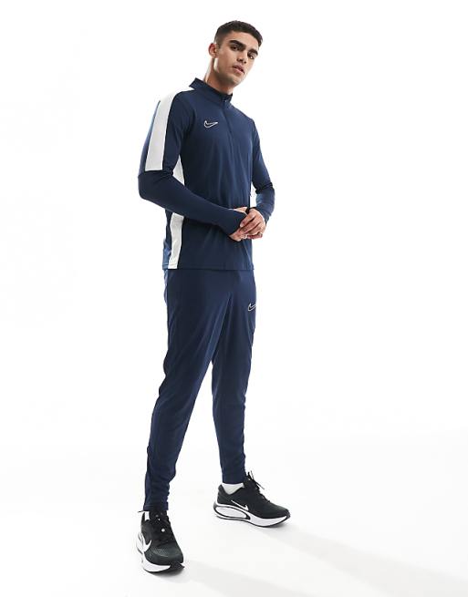 Nike Football Academy 23 Dri-FIT 1/4 Zip Sweatshirt In Navy
