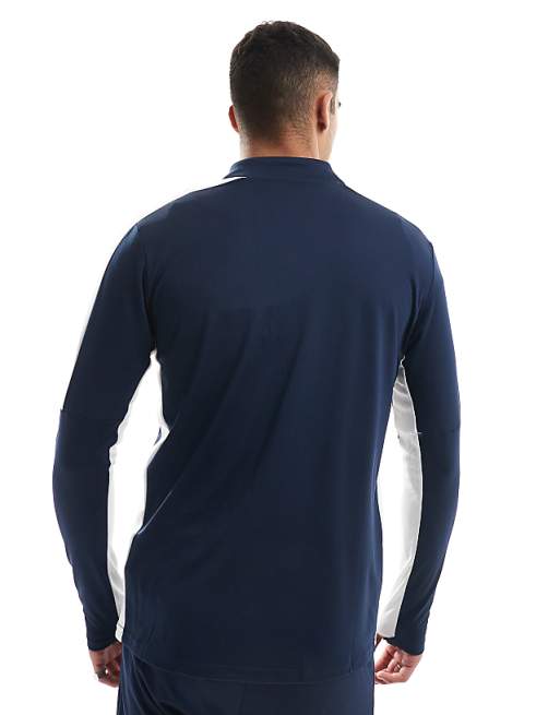 Nike Football Academy 23 Dri-FIT 1/4 Zip Sweatshirt In Navy