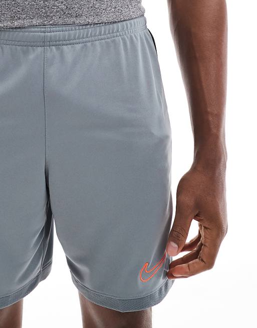 Nike Football Academy Shorts In Grey
